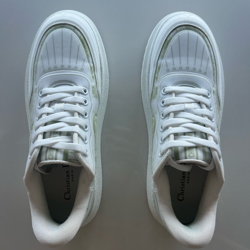 Christian Dior women’s sneakers. Size IT 40/ US 9.5. Lime green.